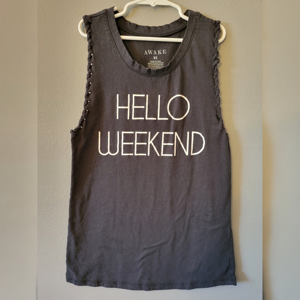Junior awake grey tank